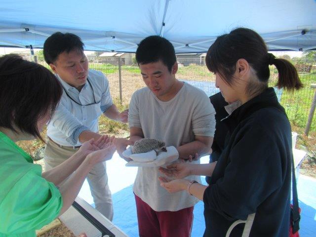 移動動物園もやってます♪